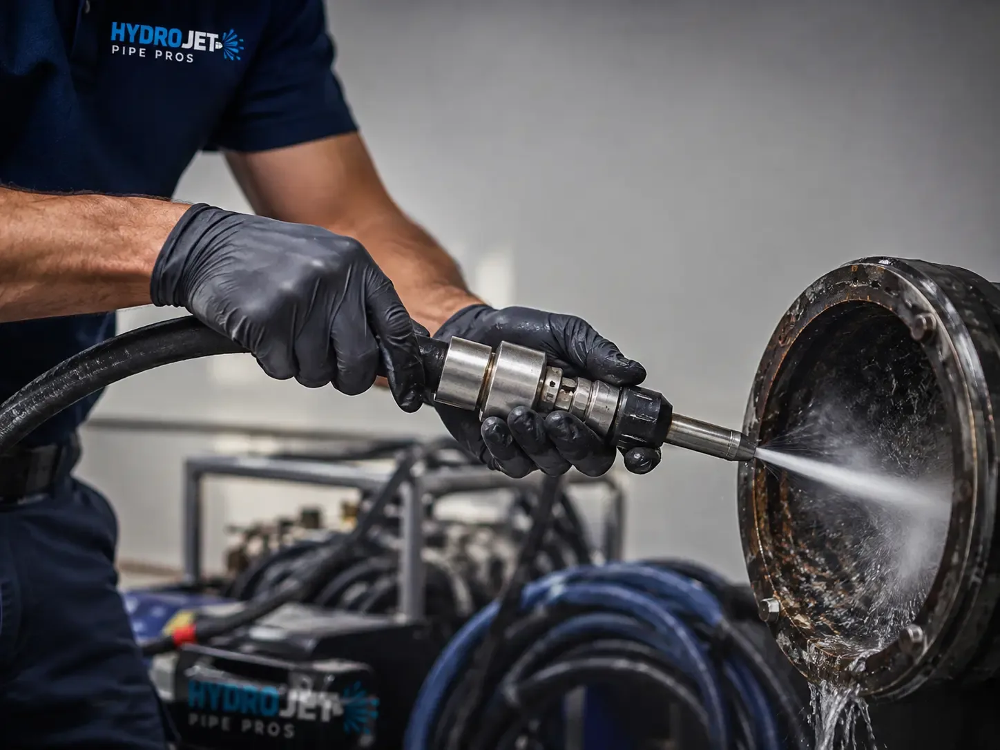Hydro Jet Pipe Descaling in Artois, CA